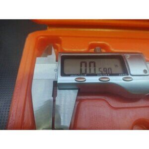 Digital Caliper 6 Inch Measuring Tool Stainless Steel Inch MM Fractions
